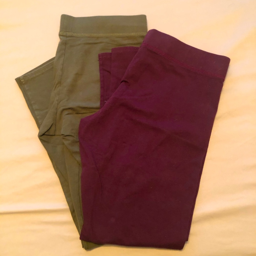 2 pairs Aerie leggings